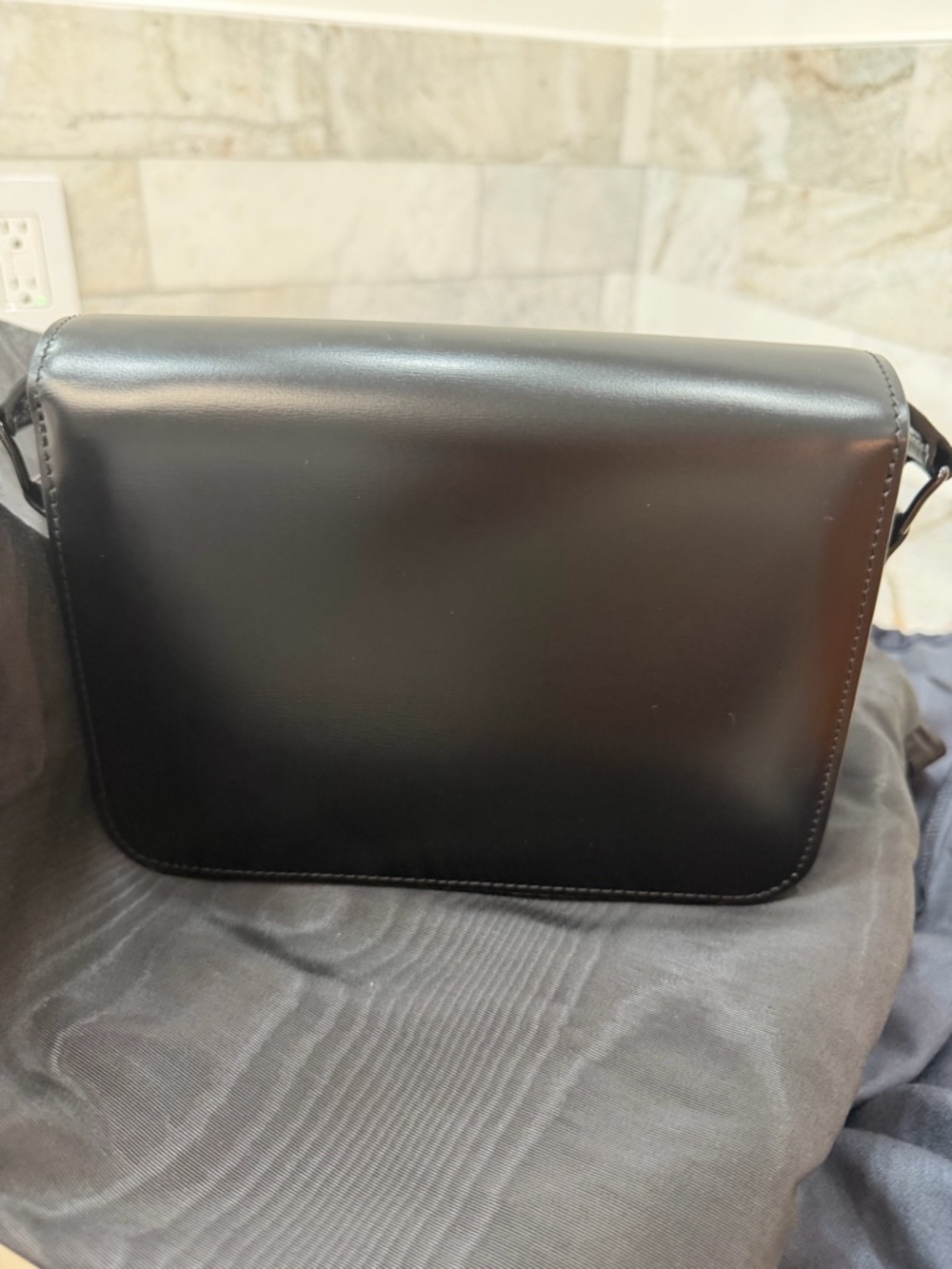 Celine Teen Triomphe Leather Crossbody Bag BNIB w tags - Picture 7 of 13